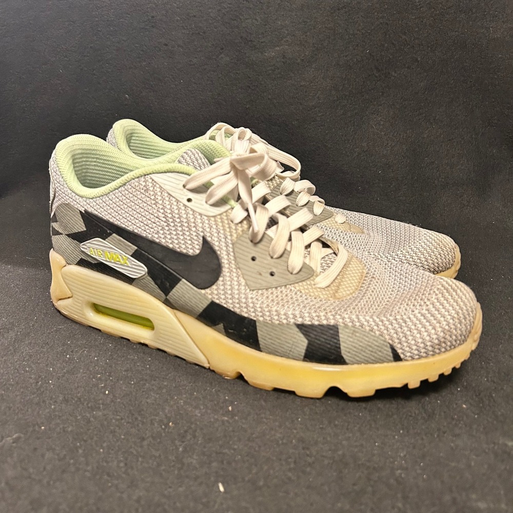 Nike Air Max 90 KJCRD Men's US 11.5 Ice Green 744553–100 Jacquard Knit 2015